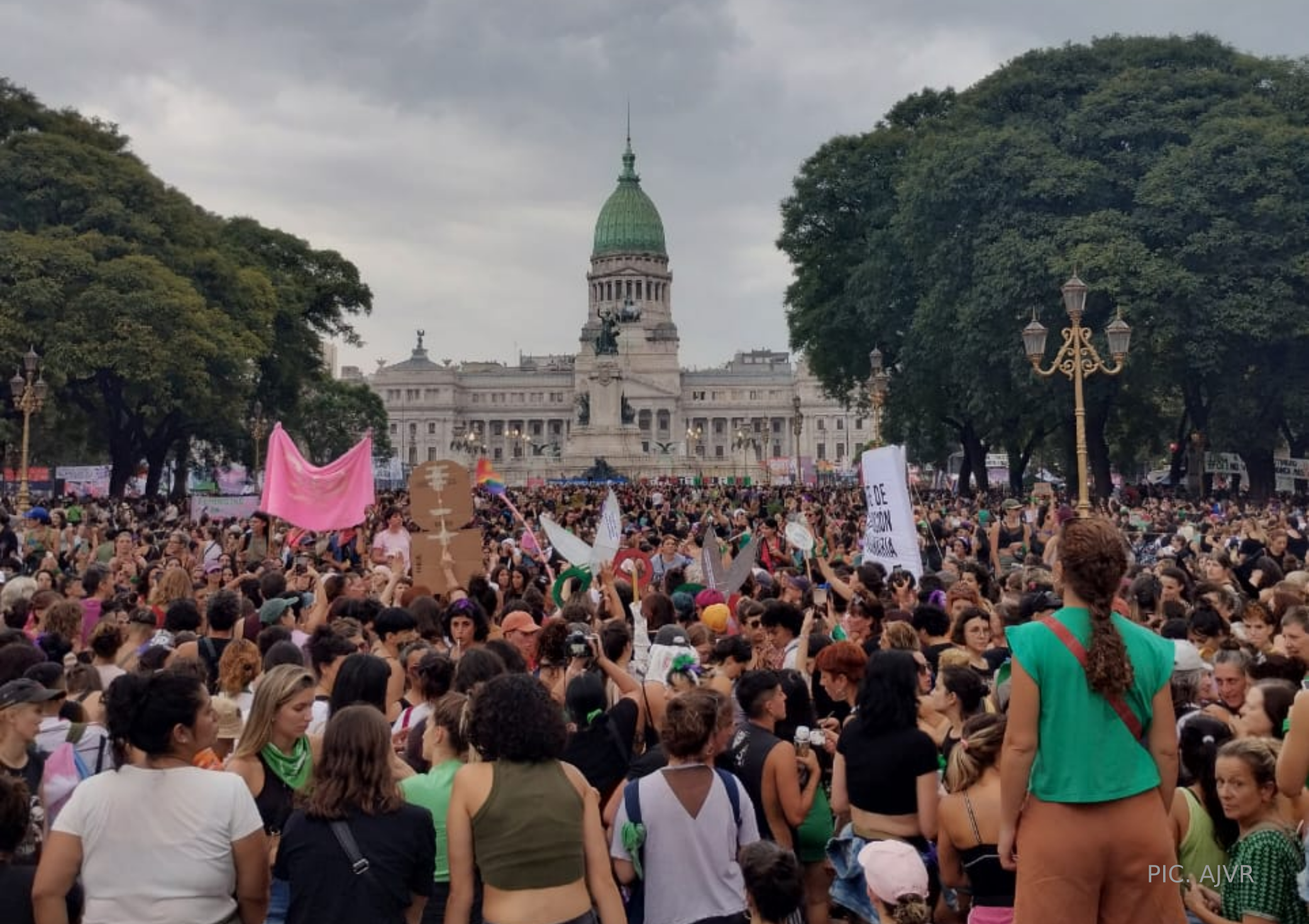 Movilización por el derecho al aborto legal, seguro y gratuito