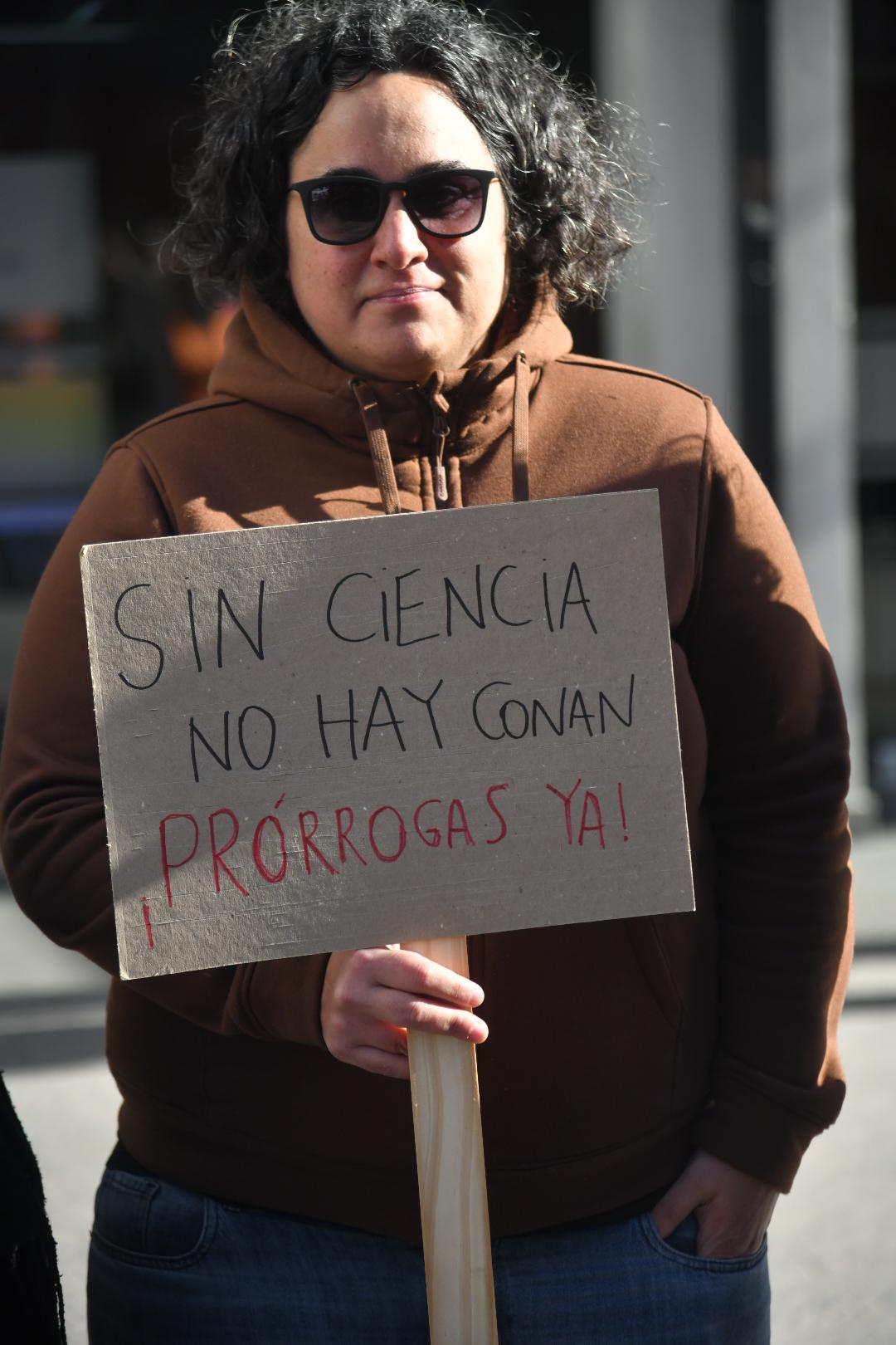 Marcha de científicos