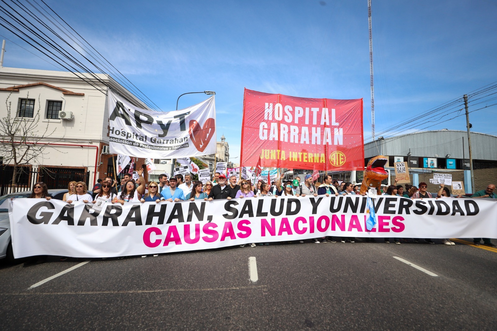 Entrada del Hospital Garrahan